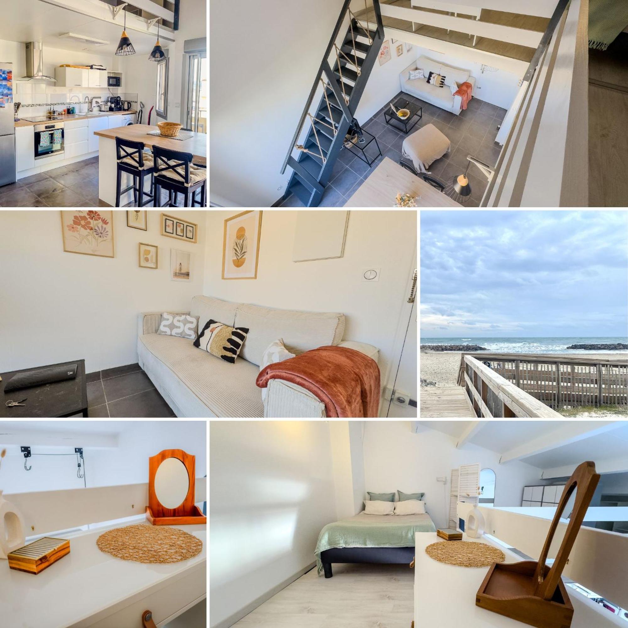 Appartement Le Vauban - 40M2 A Frontignan Plage - A 200M De La Plage - 15 Min De Sete מראה חיצוני תמונה